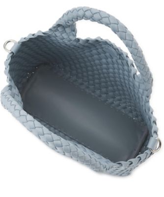 グレーの編み込み2wayバッグ 2WAY編み込みトートバッグ | Leilian (Women)/レリアン | 三越