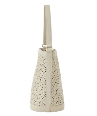 アイレットのバッグ アイレット柄 バケットバッグ Leilian Women 