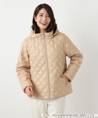 フーデッドダウンコート