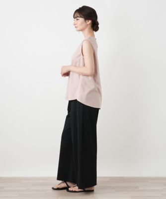 beardsley  敦賀刺繍　フレンチスリーブカットソー BEARDSLEY（ビアズリー）の「フロント刺繍フレンチカットソー（Tシャツ
