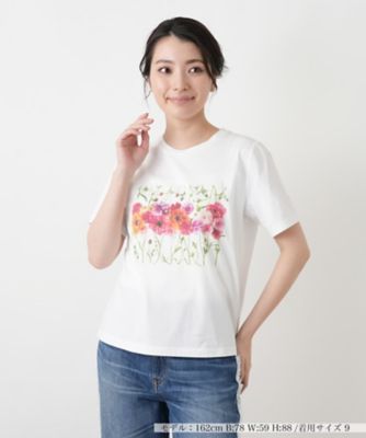 フラワープリントTシャツ【2026年5月カタログ】 | Leilian