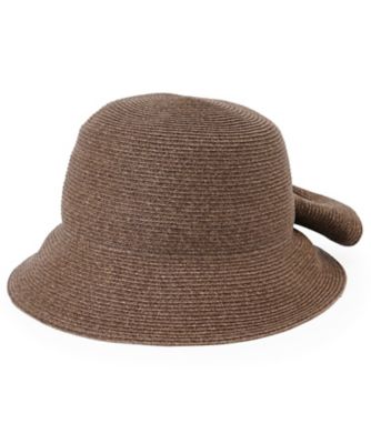 ＜Leilian (Women)＞バックリボンペーパーバケットハット