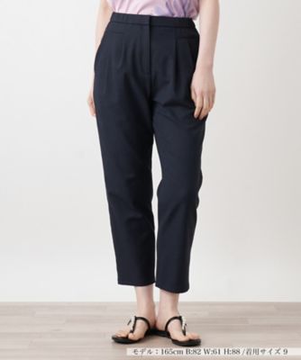 ストレッチクロップドパンツ【Leilian WHITE LABEL