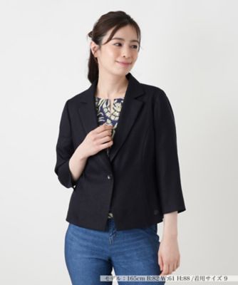 ☆カイページ☆【Leilian】素敵な七分袖ジャケットとインナーセットL 三越伊勢丹オンライン | (Women)/レリアン Leilian | 七分袖ジャケット ジャケット・アウター