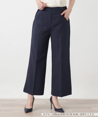 サイドオープンワイドパンツ【大妻女子大学コラボ商品】 | Leilian