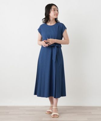 サイドプリーツワンピース【大妻女子大学コラボ商品】 | Leilian