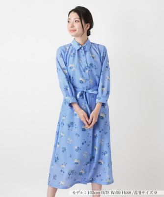 洗えるフラワープリントワンピース【2026年5月カタログ