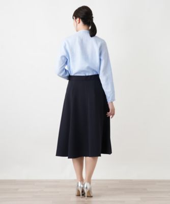 ミディ丈フレアスカート【Leilian WHITE LABEL