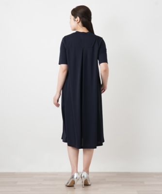 Vネックフレアワンピース | Leilian (Women)/レリアン | 三越伊勢丹