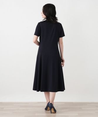 クルーネックフレアワンピース | Leilian (Women)/レリアン | 三越