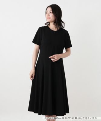クルーネックフレアワンピース | Leilian (Women)/レリアン | 三越
