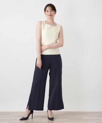 スクエアネックタンクトップ【Leilian WHITE LABEL