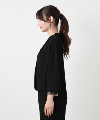 七分袖ジャケット【ROCHAS Premiere】 | Leilian (Women
