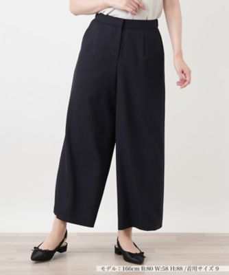 タックワイドパンツ【Leilian WHITE LABEL
