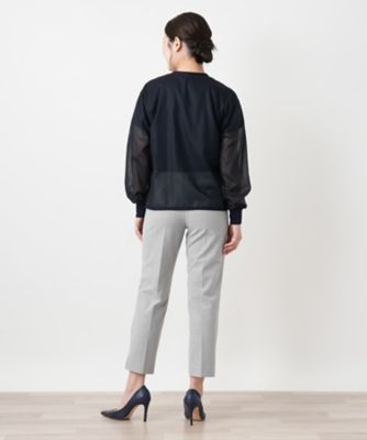 シアーカーディガン【Leilian WHITE LABEL