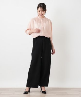 ワイドパンツ【Leilian WHITE LABEL】 | Leilian
