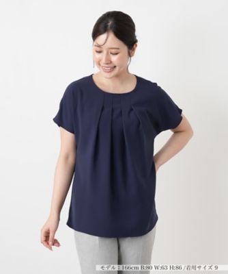 BALLOON PEPLUM TEE BD2411－2C－49