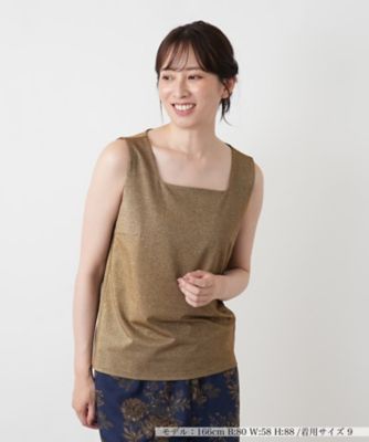 シャイニータンクトップ【Ｌｅｉｌｉａｎ　ＷＨＩＴＥ　ＬＡＢＥＬ】