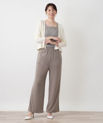 ワイドパンツ【Leilian WHITE LABEL】 | Leilian