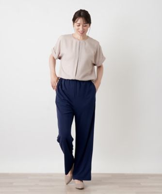 ワイドパンツ【Leilian WHITE LABEL】 | Leilian