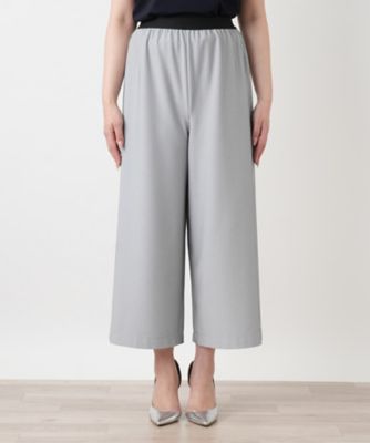 ストライプガウチョパンツ【Leilian WHITE LABEL