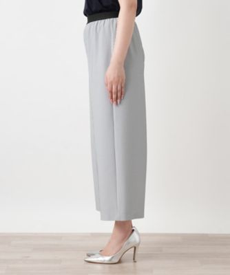 ストライプガウチョパンツ【Leilian WHITE LABEL
