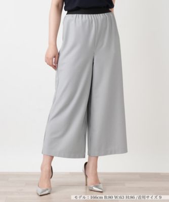 ほにや　ストライプ ガウチョパンツ ストライプガウチョパンツ【Leilian WHITE LABEL