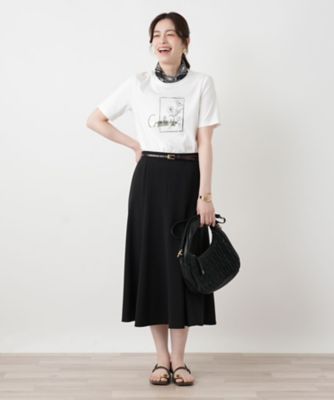 ミモレフレアスカート【Leilian WHITE LABEL