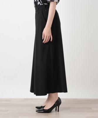 プリーツガウチョパンツ【Leilian WHITE LABEL