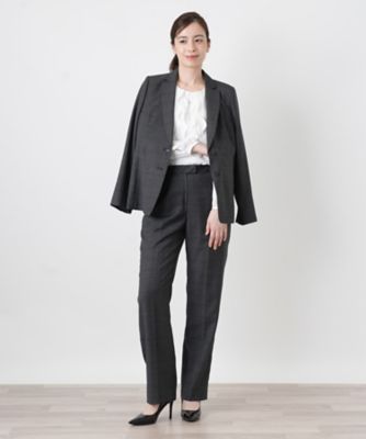 クラシックチェックテーラードジャケット【LORO PIANA