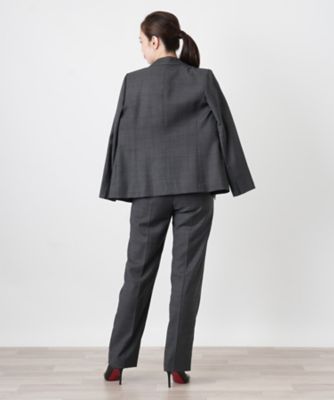 クラシックチェックテーラードジャケット【LORO PIANA