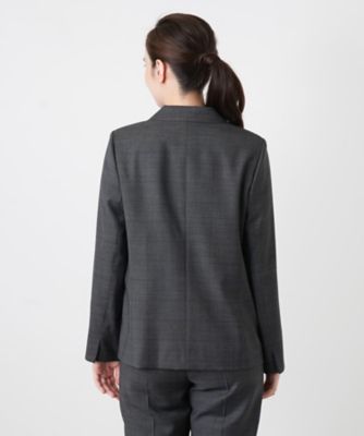 クラシックチェックテーラードジャケット【LORO PIANA