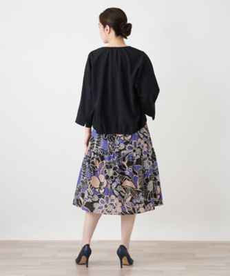 ノーカラージップブルゾン | Leilian (Women)/レリアン | 三越伊勢丹
