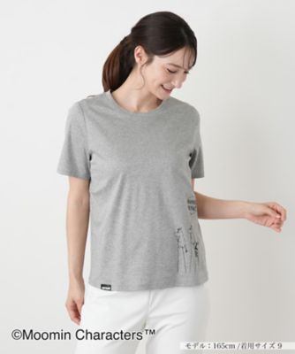 ムーミン刺繍クルーネックTシャツ | Leilian (Women)/レリアン | 三越
