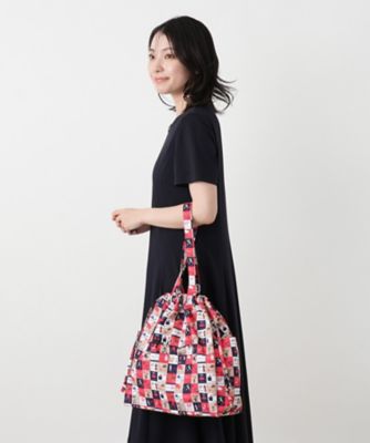 プリント巾着トートバッグ | Leilian (Women)/レリアン | 三越伊勢丹