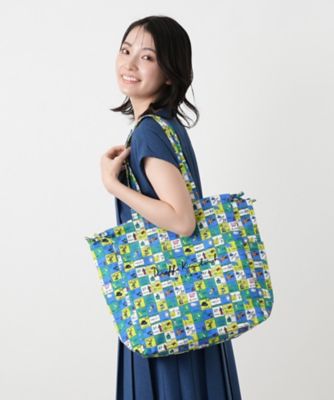 プリント巾着トートバッグ | Leilian (Women)/レリアン | 三越伊勢丹