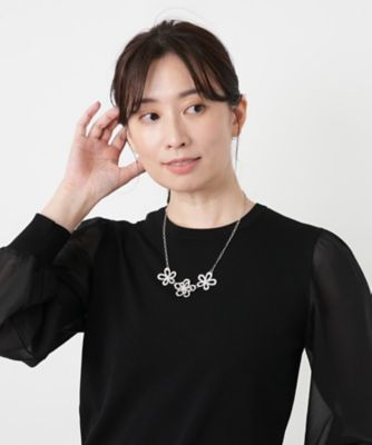 フラワーモチーフネックレス | Leilian (Women)/レリアン | 三越伊勢丹