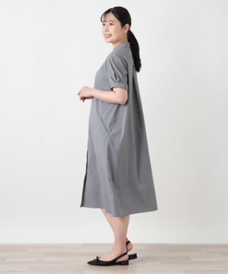 ストライプシャツワンピース | Leilian (Women)/レリアン | 三越伊勢丹