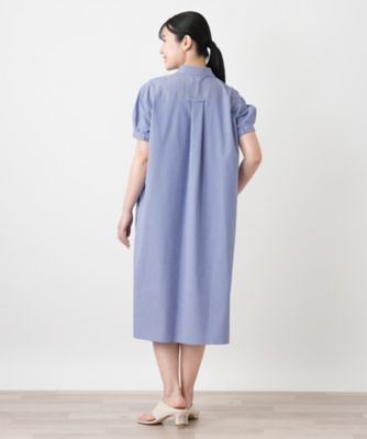 ストライプシャツワンピース | Leilian (Women)/レリアン | 三越伊勢丹
