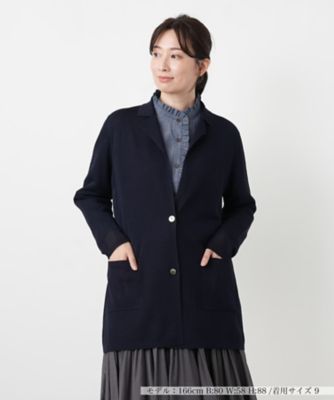 テーラードロングジャケット | Leilian (Women)/レリアン | 三越伊勢丹