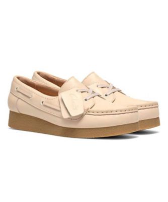 キャベツ　クラークス　clarks ワラビー シューズ Clarks 060K ワラビーエヴォシー クリーム カジュアル