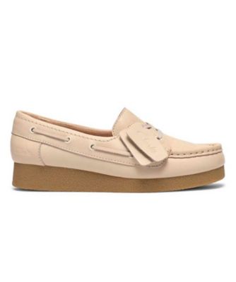 Clarks 060K ワラビーエヴォシー クリーム カジュアル