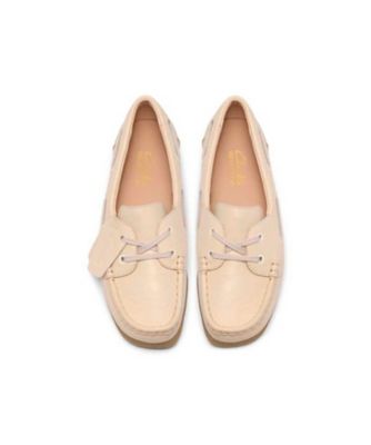 Clarks 060K ワラビーエヴォシー クリーム カジュアル