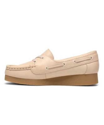 Clarks 060K ワラビーエヴォシー クリーム カジュアル