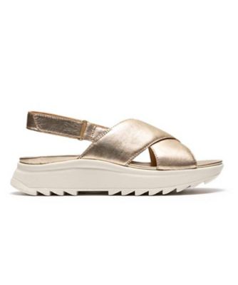 Clarks 068K ダッシュライトウィッシュ ゴールド サンダル