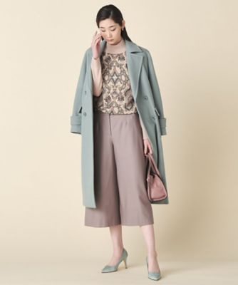 ＜Leilian plus house (Women/大きいサイズ)＞ガウチョパンツ