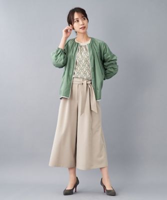 ＜Leilian plus house (Women/大きいサイズ)＞ギャザーライトジャケット