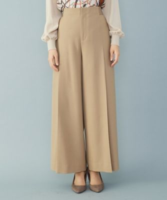 ＜Leilian plus house (Women/大きいサイズ)＞タックワイドパンツ【ｌｅｉｌｉａｎ　ｔｈｅ　ｗｅｅｋ】