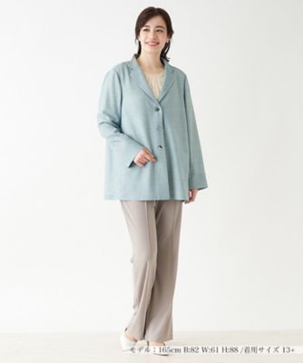 ＜Leilian plus house (Women/大きいサイズ)＞テーラードジャケット【ＬＯＲＯ　ＰＩＡＮＡ】