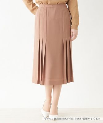 ＜Leilian plus house (Women/大きいサイズ)＞ミディ丈スカート【ＲＯＣＨＡＳ　Ｐｒｅｍｉｅｒｅ】